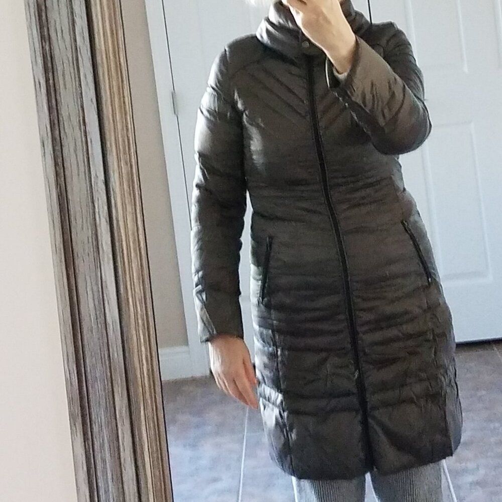 BERNARDO packable ultralight goose down puffer/coat